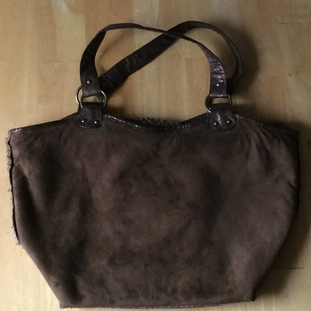 Vintage Suede Bohemian Style Handbag